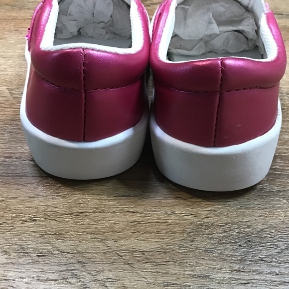 Nwot Brash Shoes Size 5 1/2” Slip On Sneaker Shoes Sequin Pink Little Kids - Picture 4 of 10